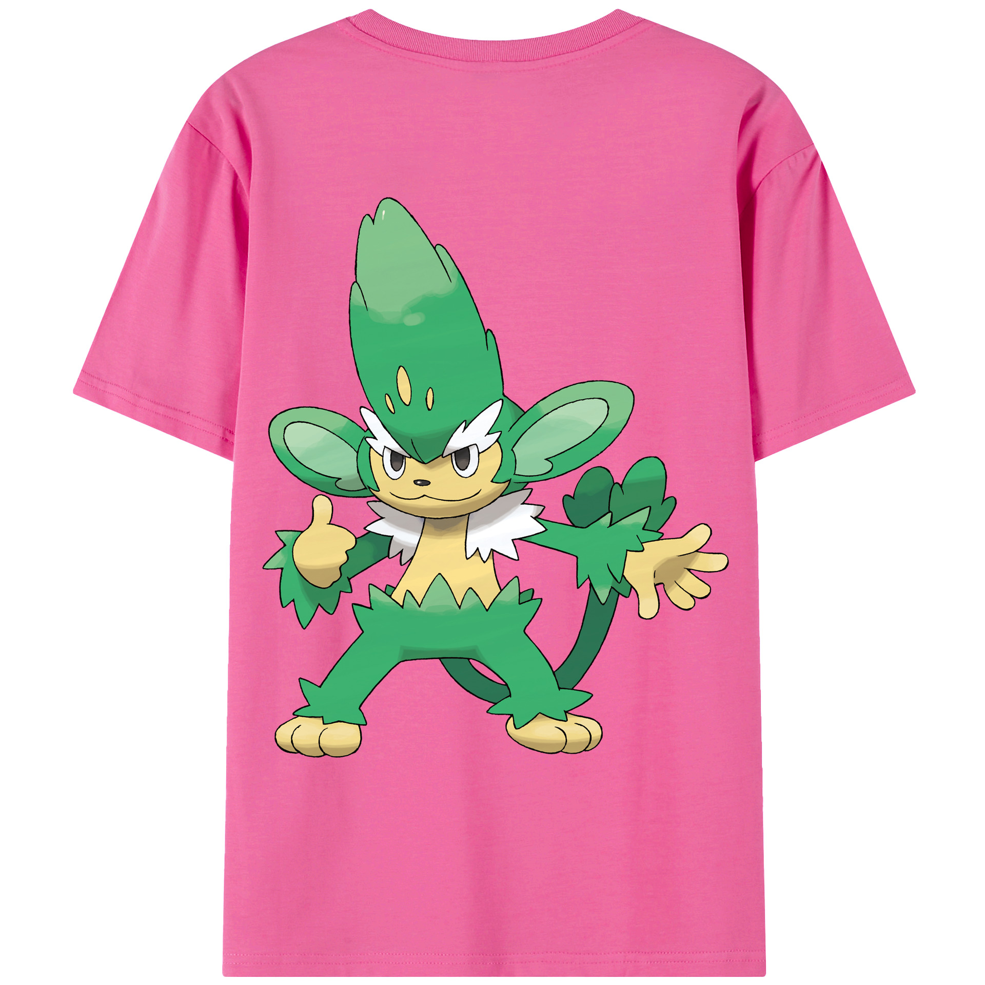 （画像用） ポケットモンスター Pokémon レディース半袖Tシャツ(バックプリント)